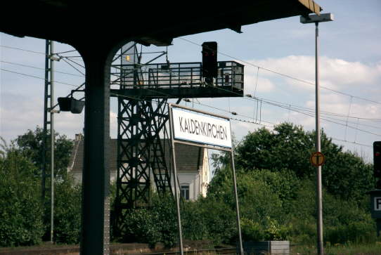 Signalbr�cke in Kaldenkirchen